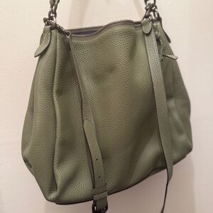 Gorgeous Green Coach Slouchy Bag - Like New!